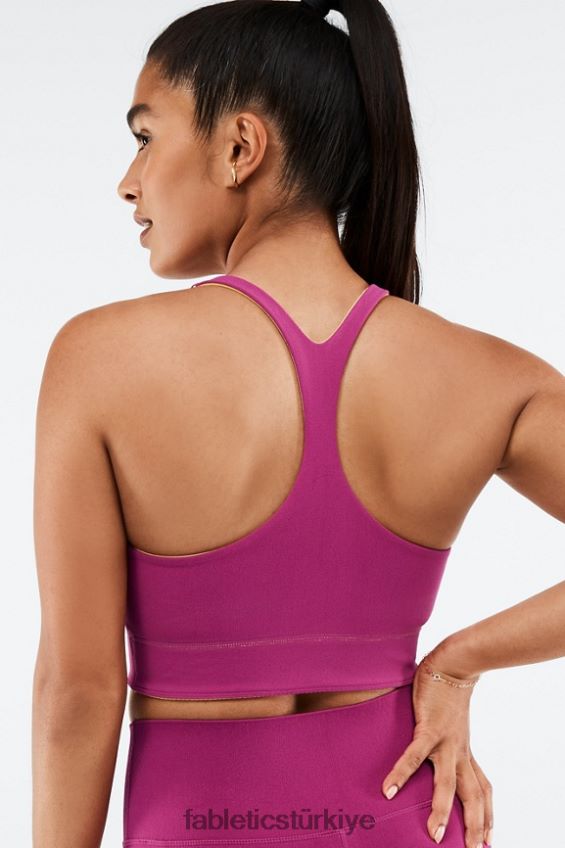 tr Fabletics kadınlar simone sculptknit çift taraflı spor sutyeni ayçiçeği/çok dut 40R06B1864