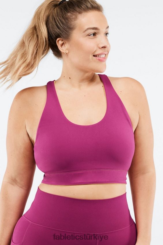 tr Fabletics kadınlar simone sculptknit çift taraflı spor sutyeni ayçiçeği/çok dut 40R06B1865