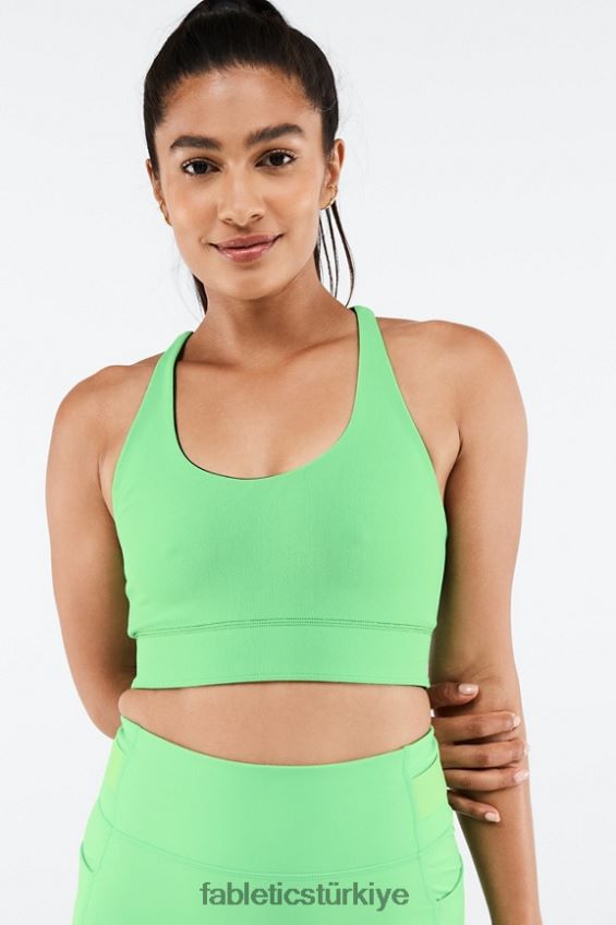 tr Fabletics kadınlar simone sculptknit çift taraflı spor sutyeni siyah/bahar yaprağı 40R06B1863