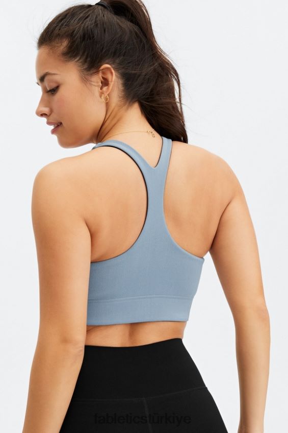 tr Fabletics kadınlar simone sculptknit tersinir spor sutyeni yağmur bulutu/siyah 40R06B1860