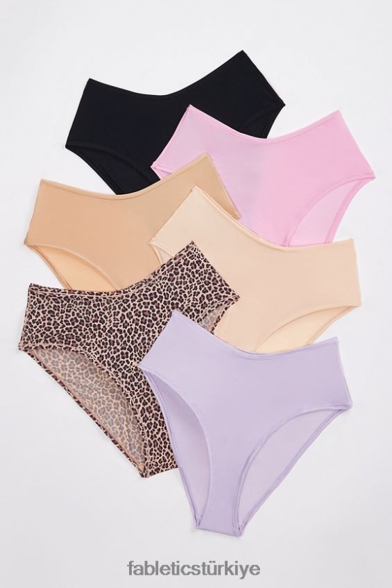 tr Fabletics kadınlar tüylü 6 parçalı paket meyer 40R06B2879