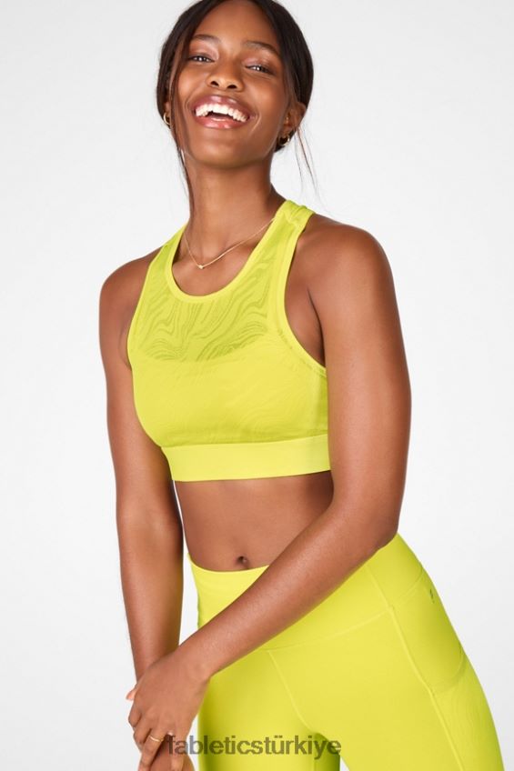 tr Fabletics kadınlar Aja Shine Yüksek Etkili Spor Sütyeni lezzet 40R06B1443