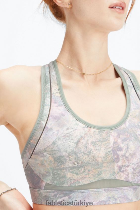 tr Fabletics kadınlar belle yüksek etkili spor sutyeni ay kayası/pembe kanyon 40R06B1401