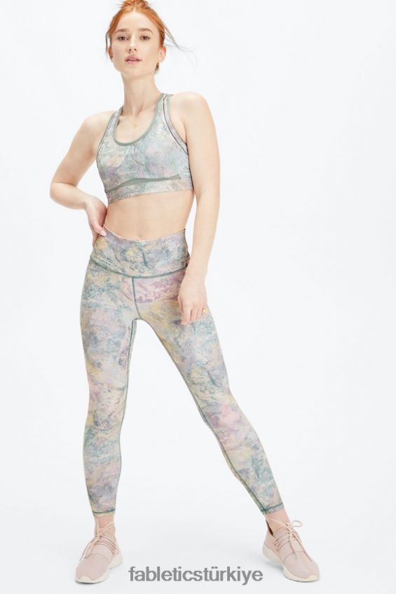 tr Fabletics kadınlar belle yüksek etkili spor sutyeni ay kayası/pembe kanyon 40R06B1401