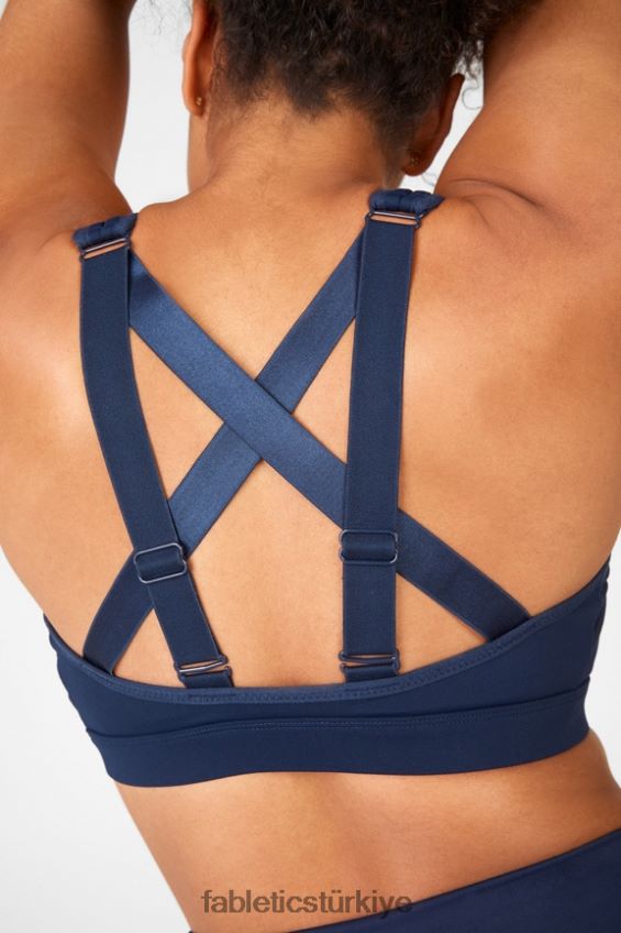 tr Fabletics kadınlar belle yüksek etkili spor sutyeni derin donanma 40R06B1415