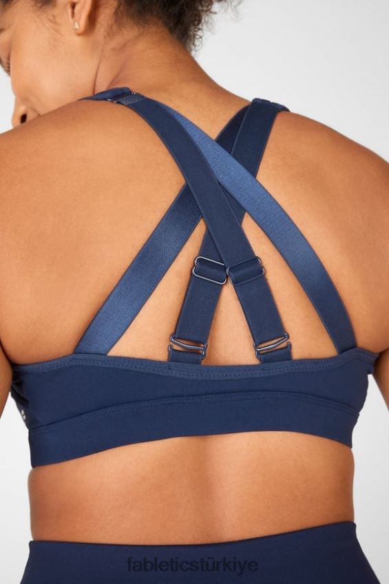 tr Fabletics kadınlar belle yüksek etkili spor sutyeni derin donanma 40R06B1415