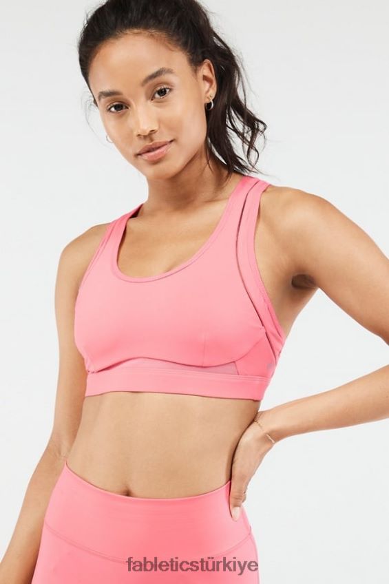 tr Fabletics kadınlar belle yüksek etkili spor sutyeni gün batımı/şenlik ateşi 40R06B1408