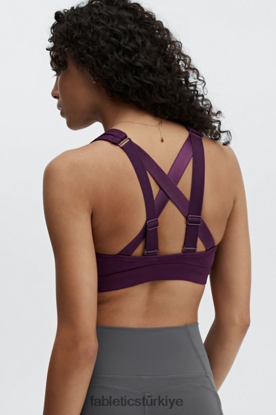 tr Fabletics kadınlar belle yüksek etkili spor sutyeni koyu patlıcan 40R06B1406