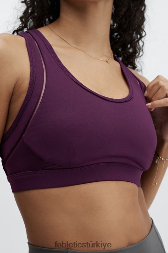 tr Fabletics kadınlar belle yüksek etkili spor sutyeni koyu patlıcan 40R06B1406