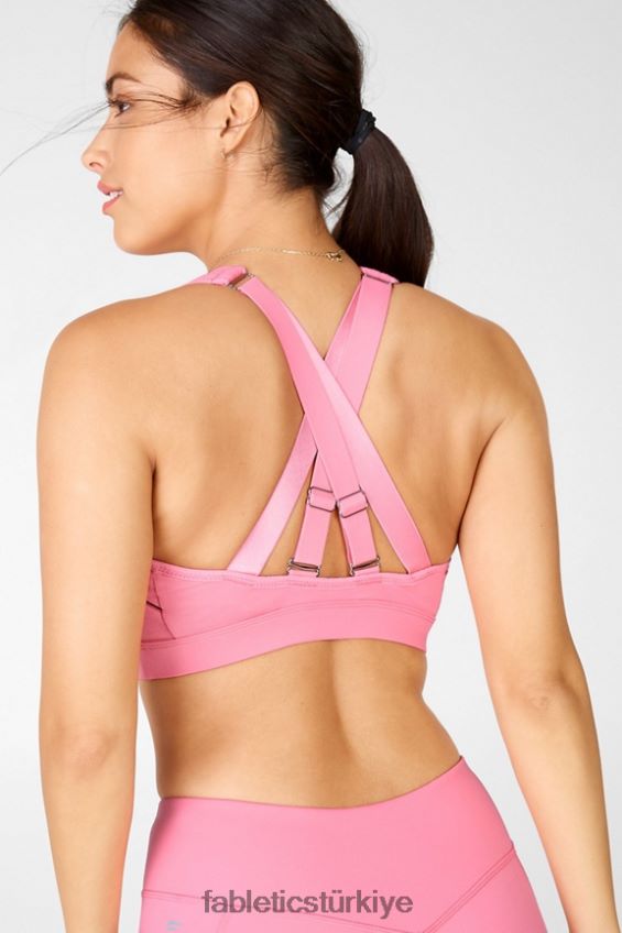tr Fabletics kadınlar belle yüksek etkili spor sutyeni pembe leylak 40R06B1414