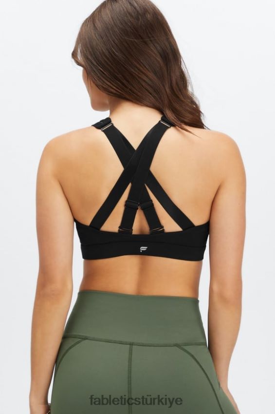 tr Fabletics kadınlar belle yüksek etkili spor sutyeni siyah 40R06B1398