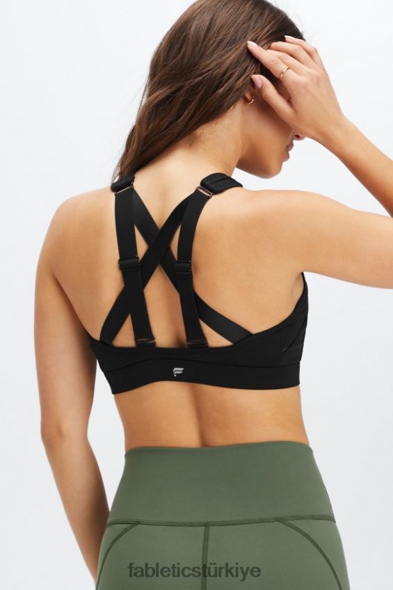 tr Fabletics kadınlar belle yüksek etkili spor sutyeni siyah 40R06B1398