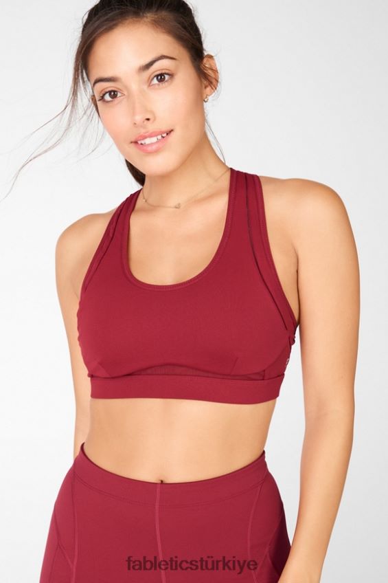 tr Fabletics kadınlar belle yüksek etkili spor sutyeni tuğla/koyu boya 40R06B1410