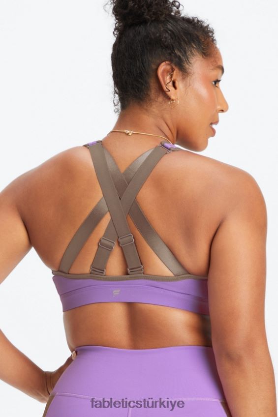 tr Fabletics kadınlar belle yüksek etkili spor sutyeni ultraviyole/söğüt kabuğu 40R06B1399