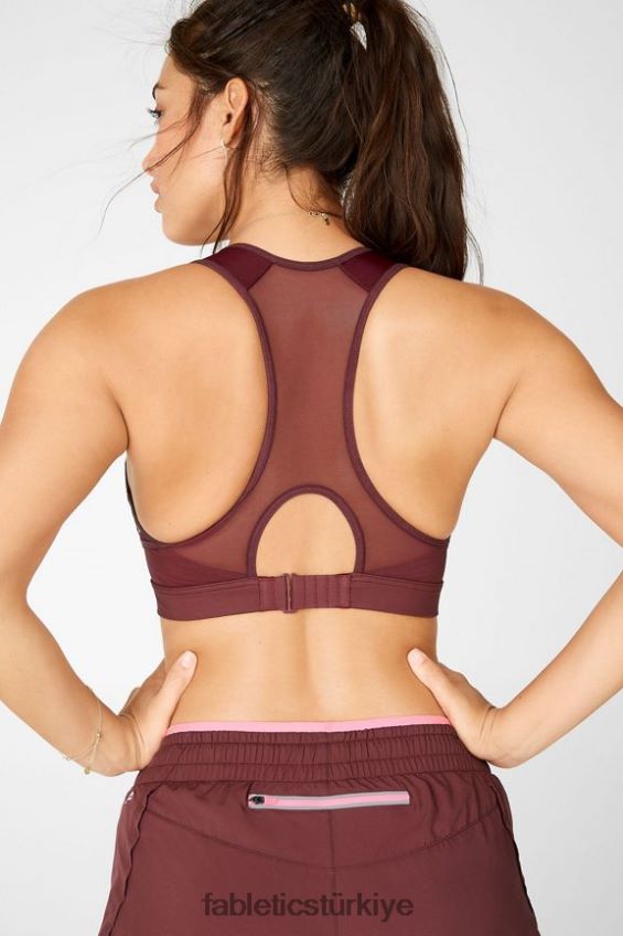 tr Fabletics kadınlar blare fermuarlı ön yüksek etkili spor sutyeni pas 40R06B1448