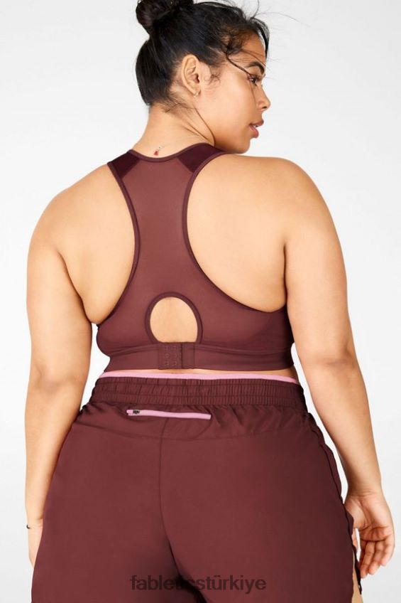 tr Fabletics kadınlar blare fermuarlı ön yüksek etkili spor sutyeni pas 40R06B1449