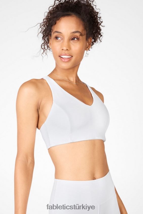 tr Fabletics kadınlar boost yüksek etkili spor sutyeni beyaz/peluş pembe çoklu 40R06B1439
