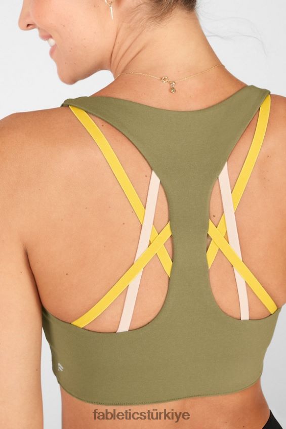 tr Fabletics kadınlar boost yüksek etkili spor sutyeni koru/agav çoklu 40R06B1438