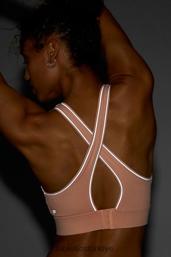 tr Fabletics kadınlar brynn yüksek etkili spor sutyeni ii sandal ağacı/hurma/yansıtıcı gümüş 40R06B1435