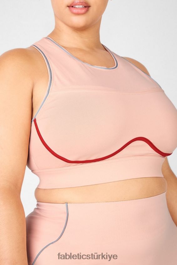 tr Fabletics kadınlar brynn yüksek etkili spor sutyeni ii sandal ağacı/hurma/yansıtıcı gümüş 40R06B1436