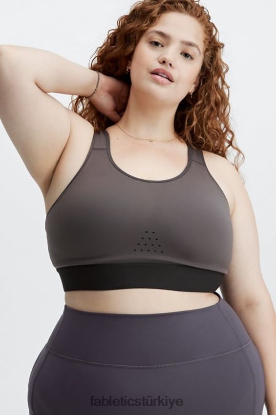 tr Fabletics kadınlar elsie yüksek etkili koşu spor sutyeni orta gri/hayalet 40R06B1421