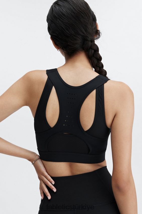 tr Fabletics kadınlar elsie yüksek etkili koşu spor sutyeni siyah 40R06B1418