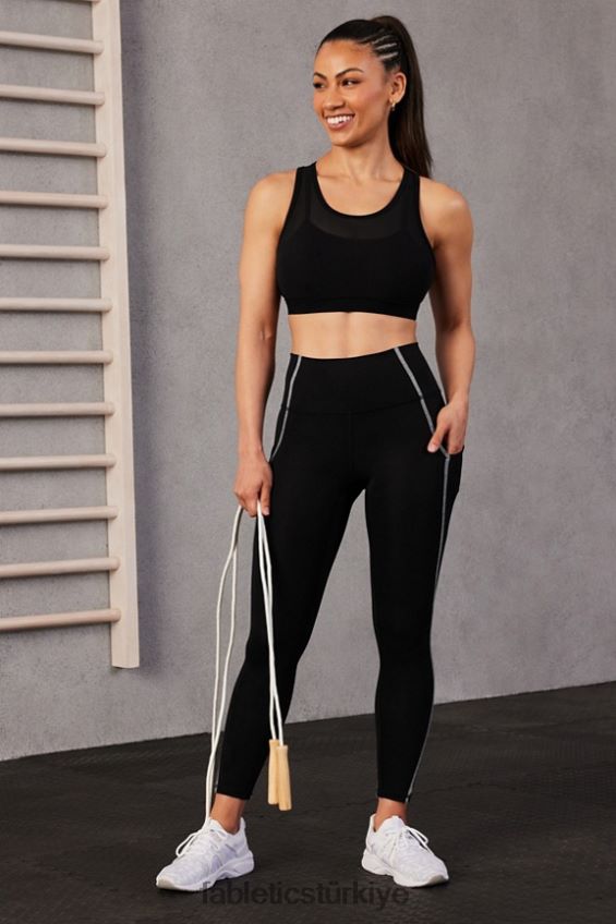 tr Fabletics kadınlar faye yüksek etkili spor sutyeni siyah 40R06B1385