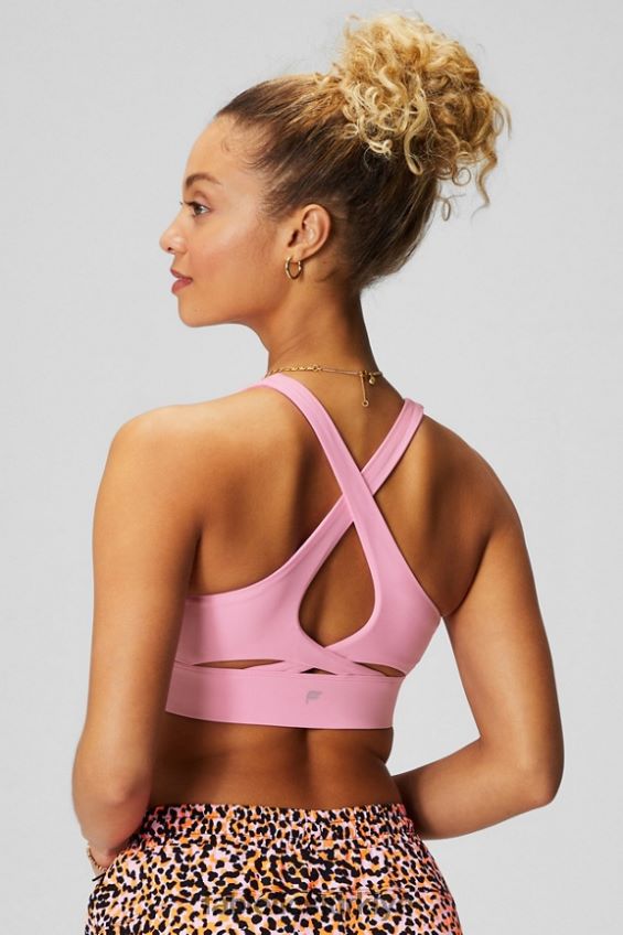 tr Fabletics kadınlar sıçrama yapmayan spor sutyeni 89 pembe haşhaş 40R06B1335
