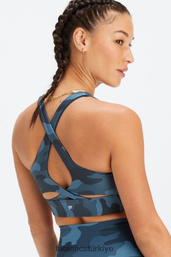 tr Fabletics kadınlar sıçrama yapmayan spor sutyeni 91 gece yarısı dalgası büyük kamuflaj 40R06B1344