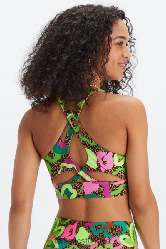 tr Fabletics kadınlar sıçrama yapmayan spor sutyeni 91 tropikal vaha 40R06B1342