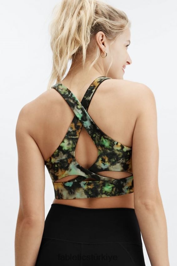 tr Fabletics kadınlar sıçrama yapmayan spor sutyeni 93 kravat boya gezisi 40R06B1355