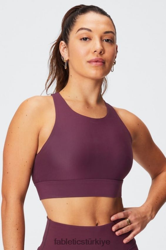 tr Fabletics kadınlar sıçrama yapmayan sporcu sütyeni 90 bordo 40R06B1338