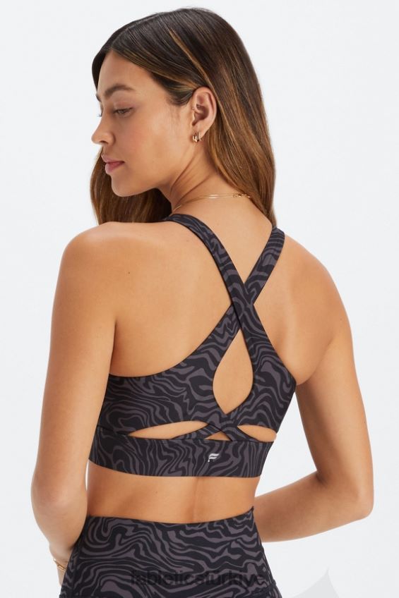 tr Fabletics kadınlar sıçrama yapmayan sporcu sütyeni 90 kalaylı mermer zebra 40R06B1339