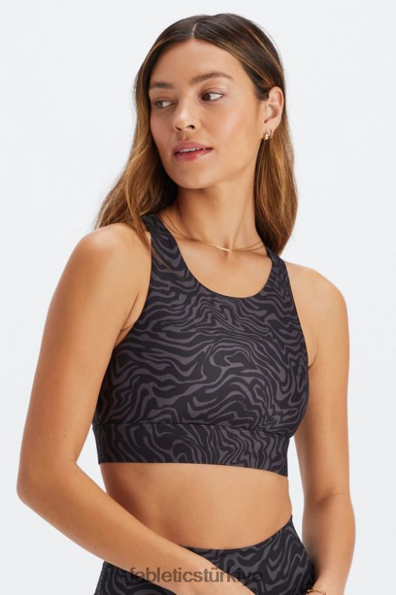 tr Fabletics kadınlar sıçrama yapmayan sporcu sütyeni 90 kalaylı mermer zebra 40R06B1339