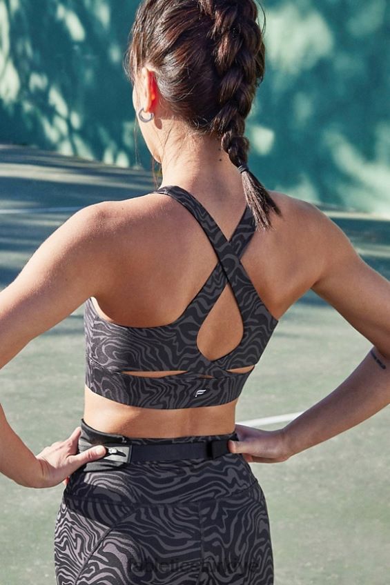 tr Fabletics kadınlar sıçrama yapmayan sporcu sütyeni 90 kalaylı mermer zebra 40R06B1339
