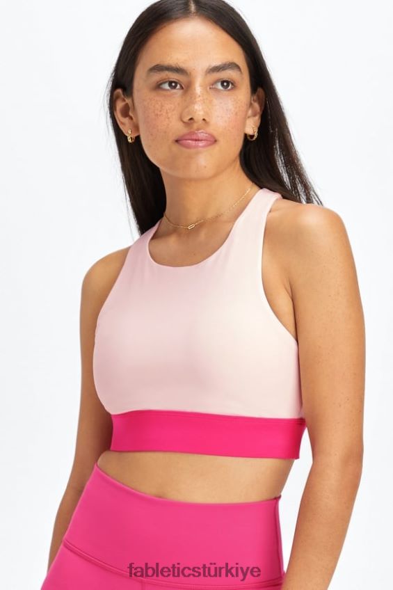 tr Fabletics kadınlar sıçrama yapmayan sporcu sütyeni 92 opal/peluş pembe 40R06B1348