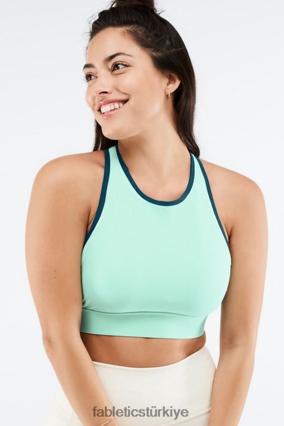 tr Fabletics kadınlar siena yüksek etkili spor sutyeni körfez kıyısı/gece yarısı dalgası 40R06B1431