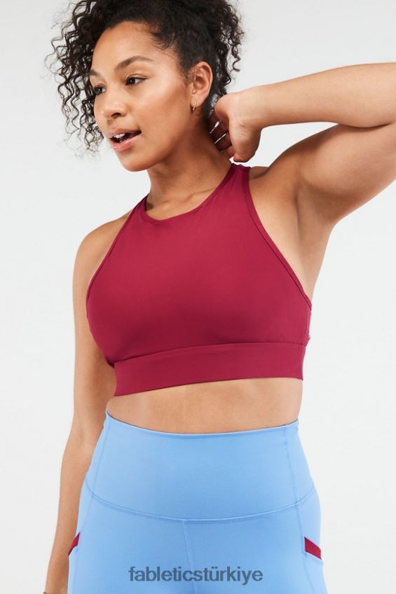 tr Fabletics kadınlar siena yüksek etkili spor sutyeni kiraz patlaması 40R06B1433