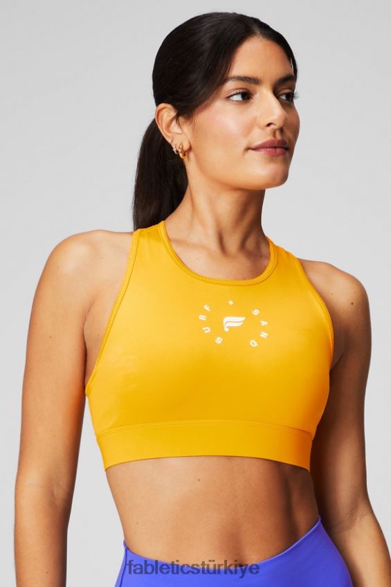 tr Fabletics kadınlar trinity yüksek etkili spor sutyeni 95 öğleden sonra güneşi/pembe kaçış/grafik 40R06B1364