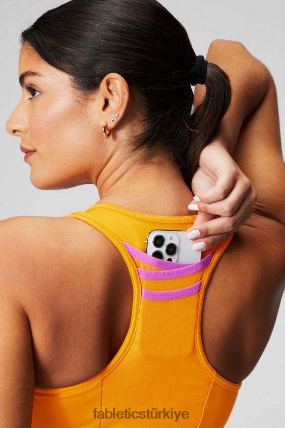 tr Fabletics kadınlar trinity yüksek etkili spor sutyeni 95 öğleden sonra güneşi/pembe kaçış/grafik 40R06B1364