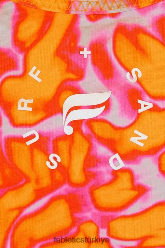 tr Fabletics kadınlar trinity yüksek etkili spor sutyeni 95 pembe kaçış yaz çılgınlığı/öğleden sonra güneşi/grafik 40R06B1363