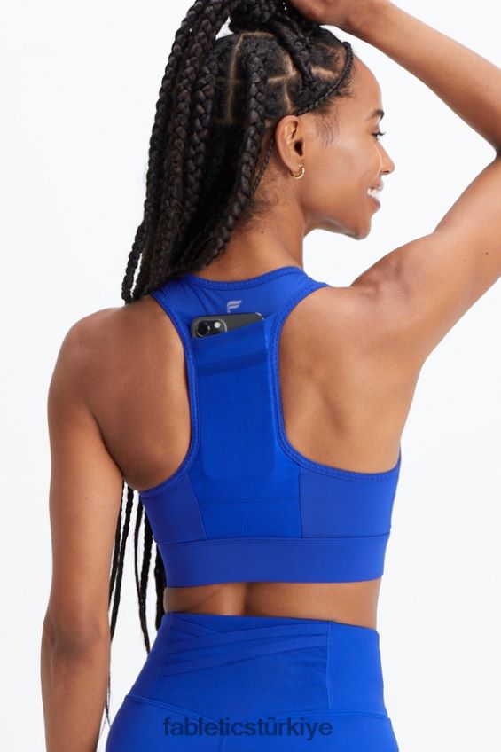 tr Fabletics kadınlar trinity yüksek etkili spor sutyeni 96 klasik mavi 40R06B1371
