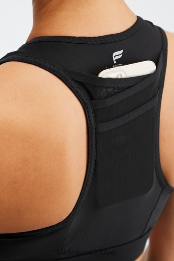 tr Fabletics kadınlar trinity yüksek etkili spor sutyeni 96 siyah 40R06B1368