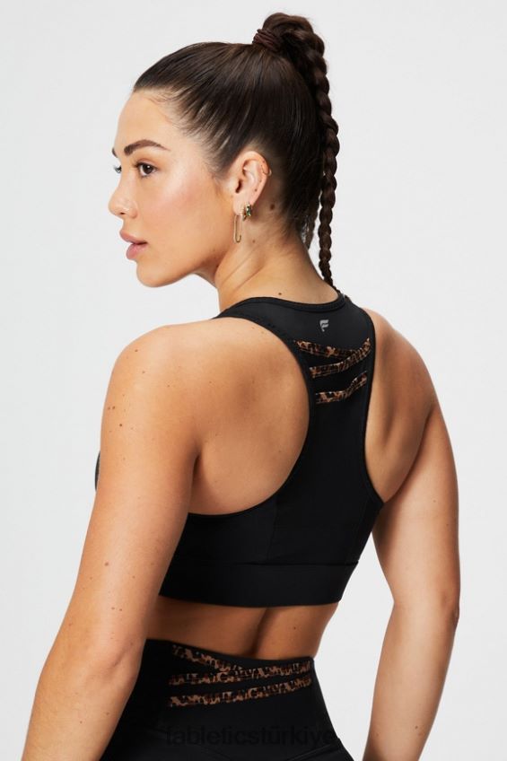 tr Fabletics kadınlar trinity yüksek etkili spor sutyeni 96 siyah/dalgalı çita 40R06B1369
