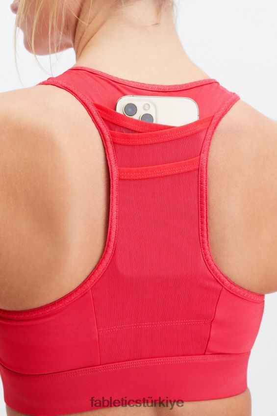 tr Fabletics kadınlar trinity yüksek etkili spor sutyeni 97 ruj kırmızı 40R06B1376