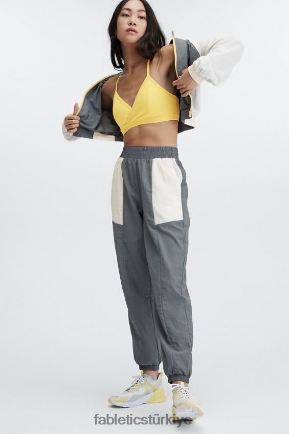 tr Fabletics kadınlar alayia renkli blok eşofman üstü fırtına bulutu çok 40R06B2811