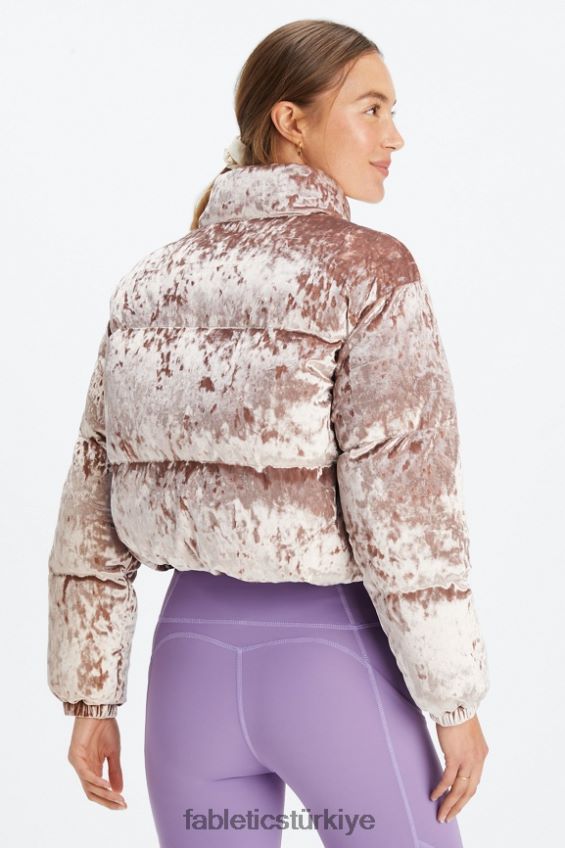 tr Fabletics kadınlar dolaşmak ezilmiş velur kırpılmış kirpi ceket oyuncak 40R06B2785