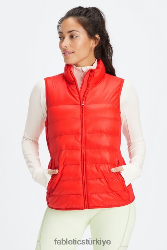 tr Fabletics kadınlar elliot şişme yelek elektrikli kiraz 40R06B2798