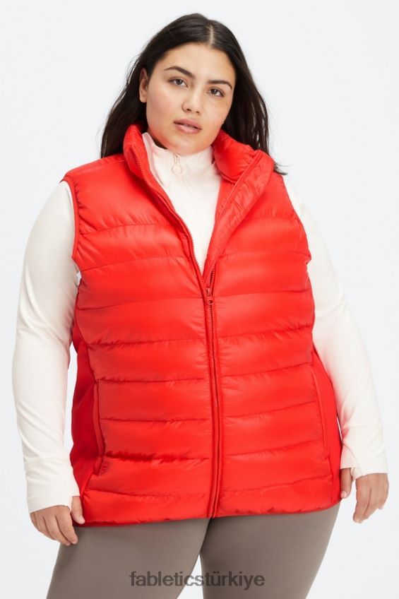 tr Fabletics kadınlar elliot şişme yelek elektrikli kiraz 40R06B2799