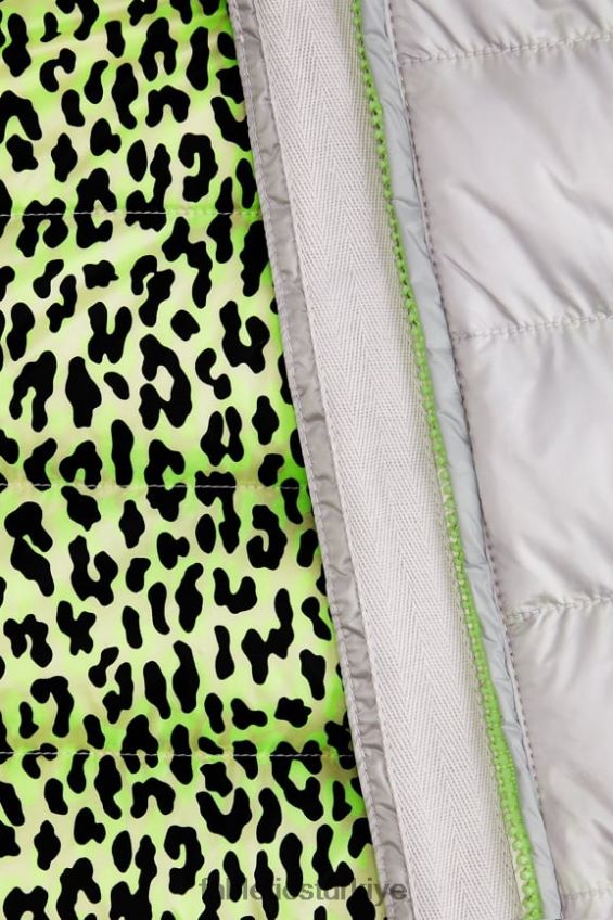 tr Fabletics kadınlar elliot şişme yelek mineral gri/vurgulayıcı dalgalı çita 40R06B2795